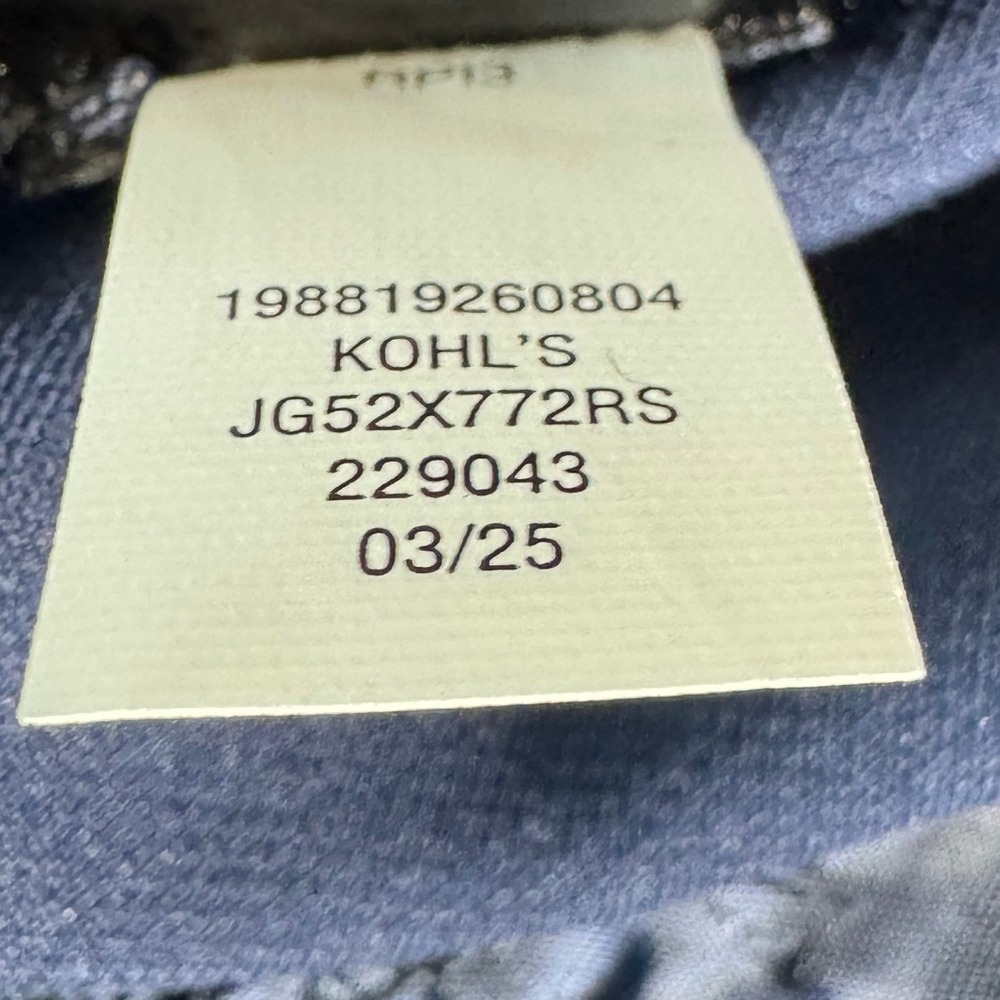 SO Womens High Rise Wide Leg Trouser Navy Blue Pleated Pants JG52X772RS Size L - Picture 9 of 9